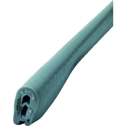 ■TRUSCO シリコーンワンタッチガスケット 2m 13.2X9.6 芯材入り グレー〔品番:SWP092MGY〕【1164944:0】[店頭受取不可]