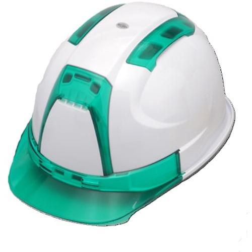 ■トーヨーセーフティ ヘルメット ヴェンティー 白〔品番:NO.390FOTGGWH〕【1178302:0】[店頭受取不可](4)