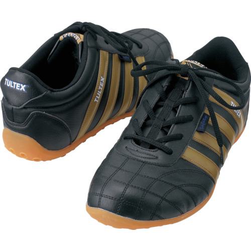 ■アイトス セーフティーシューズ(4本ライン) ブラックXブラウン 22.0〔品番:AZ5160301022.0〕【1185109:0】[送料別途見積り][掲外取寄][店頭受取不可]