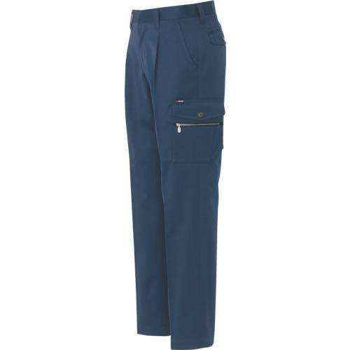 ■アイトス スタンダード カーゴパンツ1タック ネイビー 125〔品番:AZ3221008125〕【1186627:0】[送料別途見積り][掲外取寄][店頭受取不可]