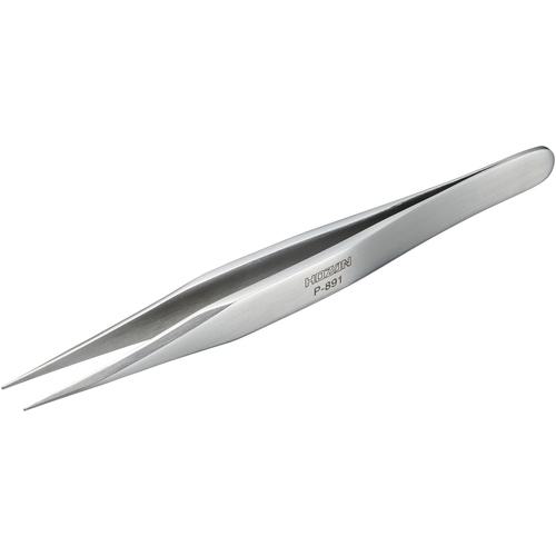 ■HOZAN ピンセット 125mm〔品番:P891〕【1205145:0】[店頭受取不可]