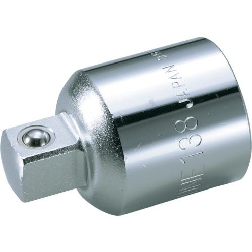 ■TONE ソケットアダプター 差込角9.5/12.7mm 全長32.0mm〔品番:58〕【1208616:0】[店頭受取不可]