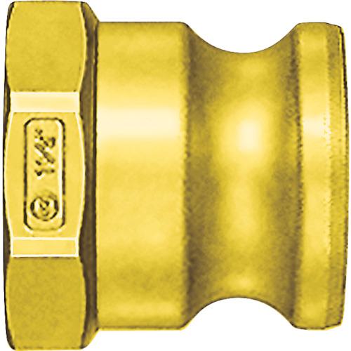 ■日東 レバーロックカプラ(おねじ取付用) 銅合金 相手側取付サイズR1 1/2インチ(79828)〔品番:LA12TPFB..