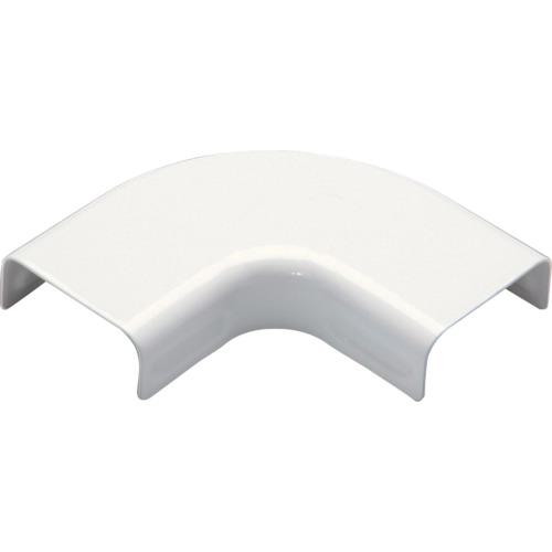 ■マサル メタルエフモール付属品 マガリ B型 ホワイト〔品番:MFMM22〕【1212953:0】[送料別途見積り][..