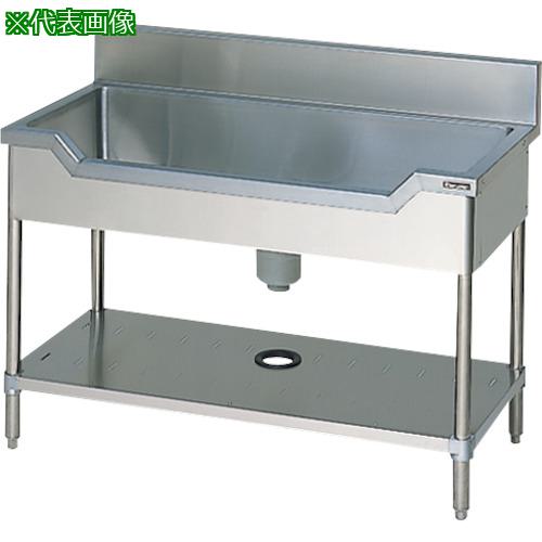 ■Maruzen 舟型シンク1800×750×800(ホース付)〔品番:BSF1187〕【1214973:0】[法人・事業所限定][外直送元][店頭受取不可]