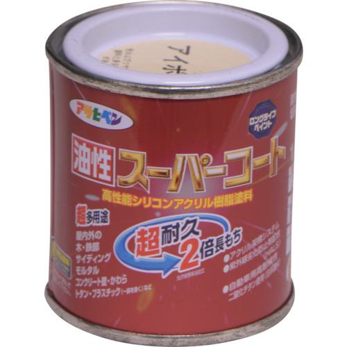 ■アサヒペン 油性スーパーコート 1/12L アイボリー《12缶入》〔品番:541055〕【1228176×12:0】[送料別..
