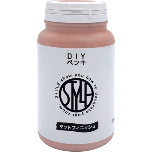 ■ニッぺ 水性つや消し塗料DIYペンキ 500ML シェルピンク HUM362-500〔品番:4976124889097〕【1233328:0】[送料別途見積り][掲外取寄][店頭受取不可]