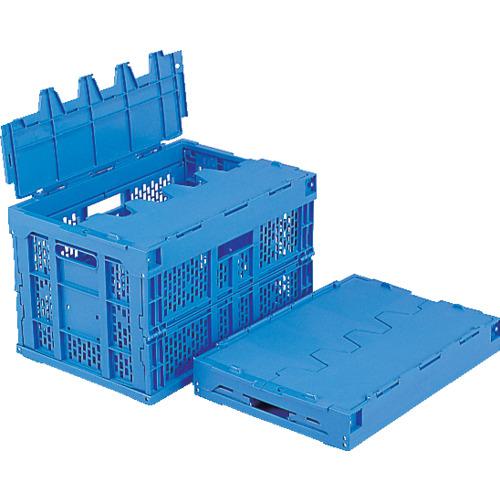 《メーカー》三甲（株）《品番》SKSO-50A-BL《特長》●一体化されたフタが特長的なサンクレットオリコンは、フタの紛失防止やサンファスナーとの併用により、機密性を高める機能性の高いオリコンです。●折りたたむことで保管スペースを1/4にまで縮小可能です。●限られたスペースを有効活用できます。●折りたたむことにより返送時の輸送効率を大幅に向上させ、運送費の削減にも寄与します。《用途》《仕様》●容量(L):50.6●色:ブルー●外形寸法(mm)間口:538●外形寸法(mm)奥行:368●外形寸法(mm)高さ:335●有効内寸(mm)間口:491●有効内寸(mm)奥行:331●有効内寸(mm)高さ:307●折りたたみ高さ(mm):94●適合カード差し(別売):両短辺22型-A●オプション:サンファスナー1、3、4型《仕様2》《原産国（名称）》日本《材質／仕上》●ポリプロピレン（PP）《セット内容／付属品》《注意》《JANコード》《本体質量》2770.0g※こちらの商品は送料無料対象外です。※「送料無料」と表示されても別途送料が必要となりますのでご注意ください。サンコー　フタ一体型折りたたみコンテナー　550610　サンクレットオリコン50A　50．6L　ブルー〔品番：SKSO-50A-BL〕[注番:1237490][本体質量：2770.0g]《包装時基本サイズ：××》〔包装時質量：〕分類》物流・保管用品》コンテナ・パレット》折りたたみコンテナ☆納期情報：取寄管理コード(903) 掲載外商品