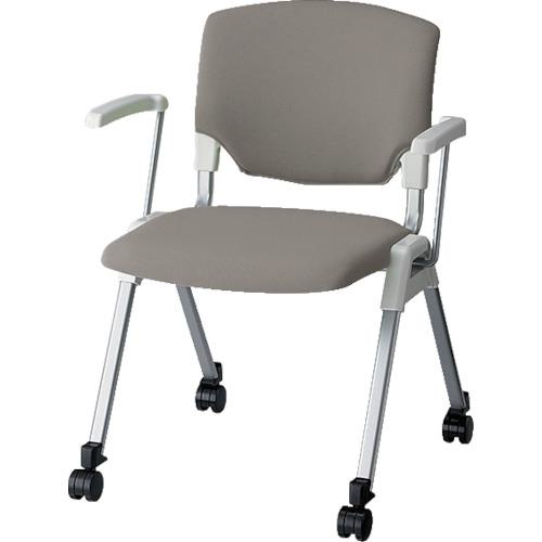 ■NAIKI 会議用チェアー〔品番:E473FC3GL〕【1239841:0】[送料別途見積り][法人・事業所限定][外直送][店頭受取不可]