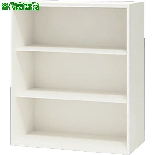 ■NAIKI 収納庫 CWL型 オープン書庫 899×500×1050〔品番:CWL0911NW〕【1240028:0】[送料別途見積り][法人・事業所限定][外直送][店頭受取不可]