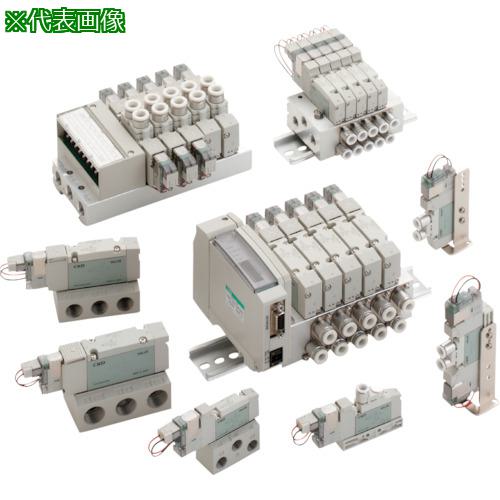 ■CKD パイロット式5ポート弁 ベース配管〔品番:4GB310R08E03〕【1242652:0】[送料別途見積り][掲外取寄][店頭受取不可]