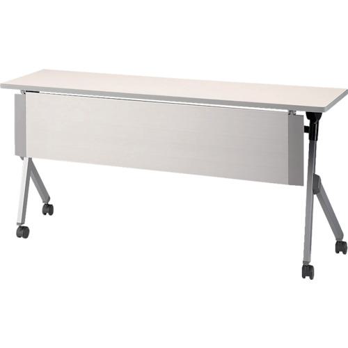 ■NAIKI 会議用テーブル〔品番:KUY1545PWH〕【1243097:0】[送料別途見積り][法人・事業所限定][外直送][店頭受取不可]