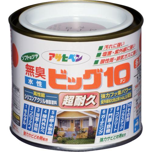 ■アサヒペン 水性ビッグ10多用途 1/5L オールドローズ《6缶入》〔品番:592675〕【1248806×6:0】[送料別途見積り][掲外取寄][店頭受取不可]