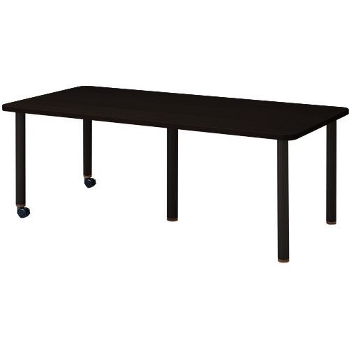 ■NAIKI テーブル(キャスター付)〔品番:RTA1809LCBW〕【1252790:0】[送料別途見積り][法人・事業所限定][外直送][店頭受取不可]