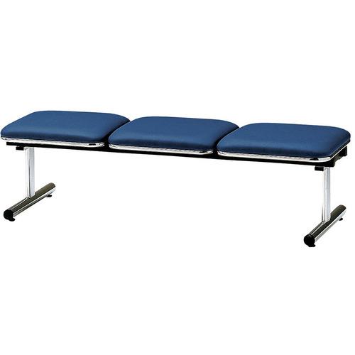 ■NAIKI ロビーチェアー〔品番:RC753FBL〕【1253632:0】[送料別途見積り][法人・事業所限定][外直送][店頭受取不可]