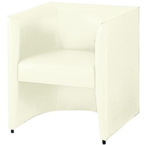 ■NAIKI ラウンジチェアー〔品番:RC141WH〕【1254394:0】[送料別途見積り][法人・事業所限定][外直送][店頭受取不可]