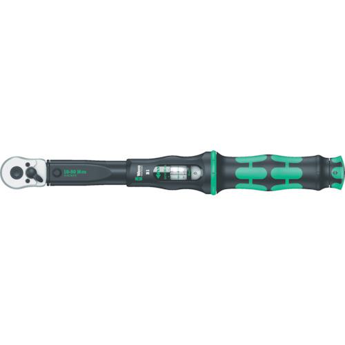 ■Wera B1 クリックトルクレンチ 10~50Nm 3/8〔品番:343962〕【1256578:0】[店頭受取不可]
