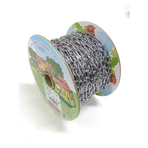 ■ニッサチェイン クローム鉄リンクC 30m巻〔品番:RIL212CR〕【1261437:0】[送料別途見積り][掲外取寄][店頭受取不可]