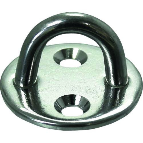 ■ニッサチェイン ステン丸型アイプレート 5mm (10個入)〔品番:SPF2050〕【1264603:0】[送料別途見積り][掲外取寄][店頭受取不可]