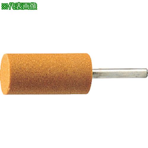 ■TRUSCO 軸付砥石WA 円筒型 Φ16X幅32X軸6 #60 5本入〔品番:MO461P〕【1266616:0】[店頭受取不可]