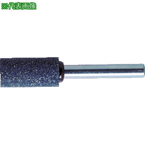 ■TRUSCO 軸付砥石A 円筒型 Φ19X幅38X軸6 #36 1箱(PK)5本〔品番:MA581P〕【1267434:0】[店頭受取不可]