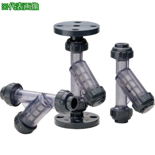 ■アサヒAV Y型ストレーナー PVC/EPDM 10K40A 40メッシュ〔品番:VYS4UUEF1040〕【1267573:0】[送料別途..