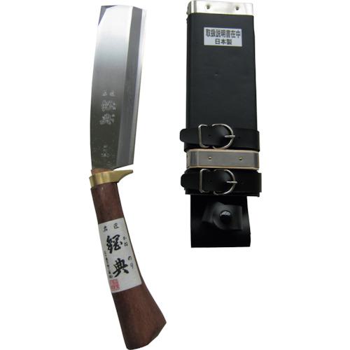 ■鋼典 最高級サヤナタ ツバ付コブ柄 完全包装〔品番:C21〕【1271274:0】[送料別途見積り][法人・事業所..