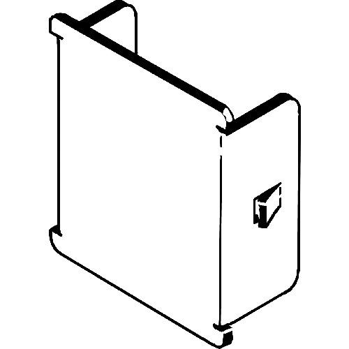 ■ネグロス電工 エンドキャップ《10個入》〔品番:EC2〕【1271405×10:0】[送料別途見積り][掲外取寄][店頭受取不可]