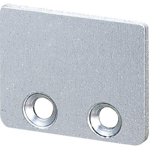 ■岡田 カーテンレール D30アルミキャッププレート〔品番:12T34〕【1280001:0】[店頭受取不可]