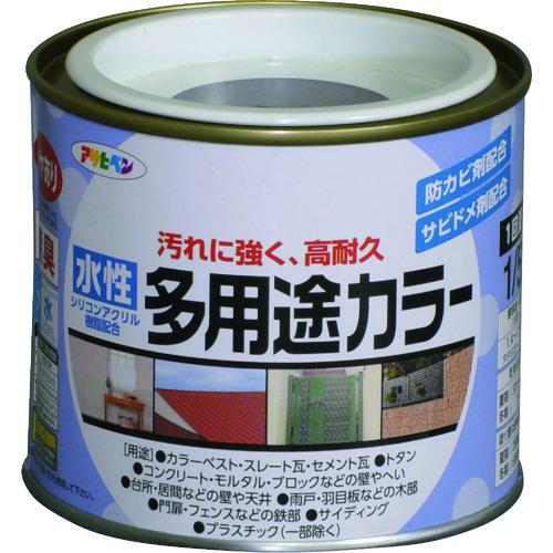 ■アサヒペン 水性多用途カラー1/5L チョコレート《6缶入》〔品番:460363〕【1283323×6:0】[送料別途見積り][掲外取寄][店頭受取不可]