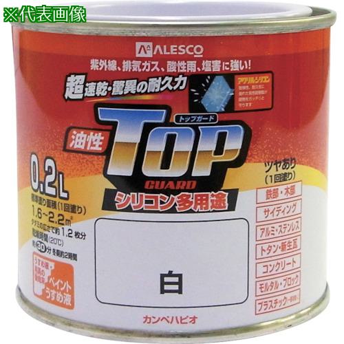 ■KANSAI 油性トップガード 0.2L こげちゃ色《6缶入》〔品番:1190162〕【1283704×6:0】[送料別途見積り][掲外取寄][店頭受取不可]