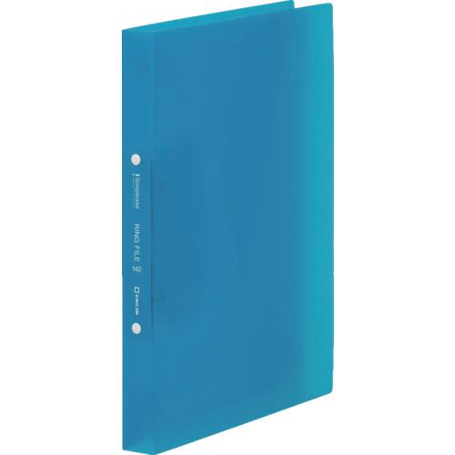 ■KING JIM シンプリ-ズ リング(透明) 青〔品番:641TSPB〕【1297471:0】[送料別途見積り][掲外取寄][店..