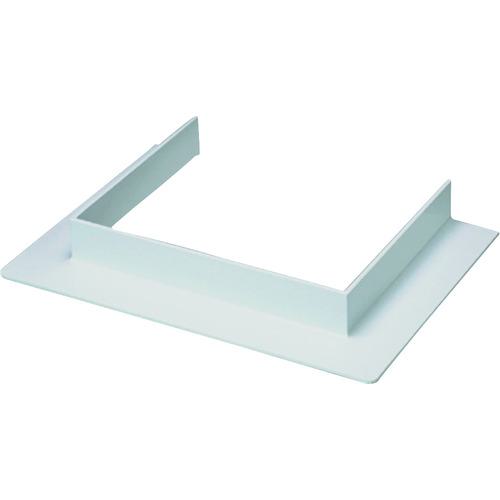 ■マサル エムケーダクト付属品 コ型フランジ 6号200型 ホワイト〔品番:MDFC6202〕【1298597:0】[送料別途見積り][掲外取寄][店頭受取不可]