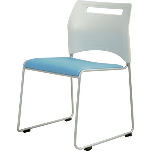 ■弘益 スフィーダ ミーティングチェア ブルー〔品番:SFIDABL〕【1308144:0】[送料別途見積り][法人・事業所限定][外直送][店頭受取不可]