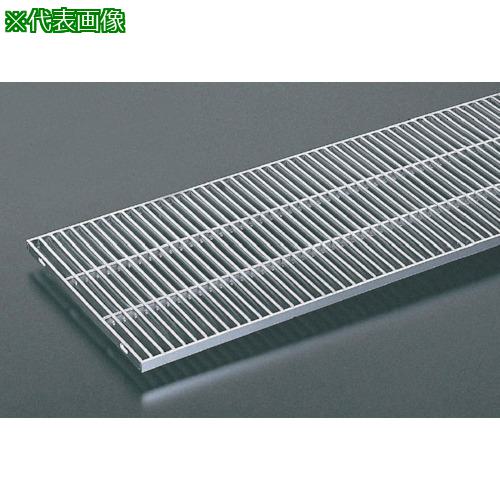 ■奥岡 ステンレス製 側溝用 グレーチング 本体幅300×高さ25 P12.5 ノンスリップ〔品番:OSG4NS2525FP12...
