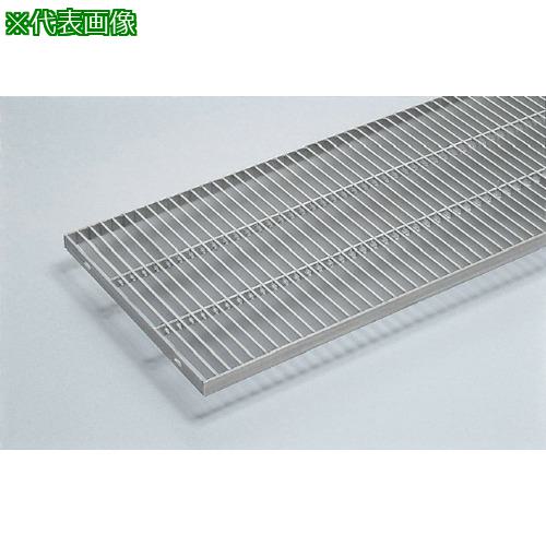 ■奥岡 ステンレス製 側溝用 グレーチング 本体幅200×高さ20 P25 プレーン〔品番:OSG42015DP25〕【1325376:0】[送料別途見積り][法人・事業所限定][外直送][店頭受取不可]
