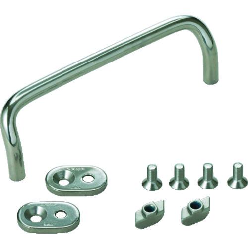 ■SUGATSUNE (100041491)ステンレス鋼製丸棒取手アルミフレーム取付用セットAS-H-75-C-128-10〔品番:ASH..