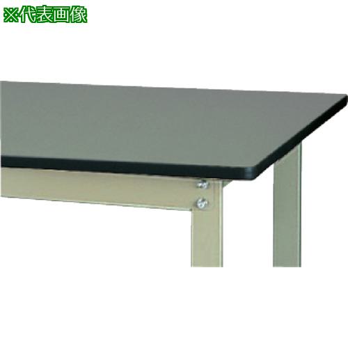 ■ヤマテック ワークテーブル300シリーズ 固定式 塩ビシート天板 W1800×D900×H740mm ヤマテックグリーン〔品番:SWR1890GG〕【1333874:0】[法人・事業所限定][外直送元][店頭受取不可]