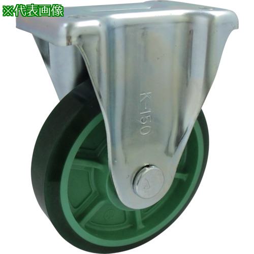 ■ヨドノ　樹脂製ゴム車輪(ベアリング入）固定金具付　75 〔品番:PNUK75〕【1336028:0】[送料別途見積り][法人・事業所限定][掲外取寄]