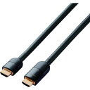 ■ELECOM 長尺HDMIケーブル 3D Full HD(1080P) 4K2K対応 10m ブラック〔品番:DHHDLMN10BK〕【1336862:0】[...