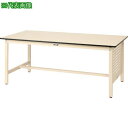 ■ヤマテック ワークテーブル300シリーズ用 パンチング側パネル W35.4×D755×H636mm ヤマテックアイボリー〔品番:WAHP900IVSET〕【1...