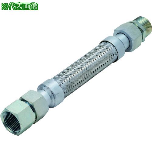 ■NFK スリムユニオン式(メタルタッチ)フレキシブルホース オス×メス型 継手SS400 32A×1800L〔品番:NK2000MFSS40032A1800L〕【1340277:0】[送料別途見積り][掲外取寄][店頭受取不可]