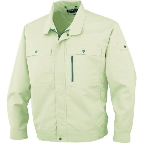 ■コーコス 長袖ブルゾンH-191 5アイボリー 4L〔品番:H19154L〕【1346420:0】[送料別途見積り][掲外取寄][店頭受取不可]