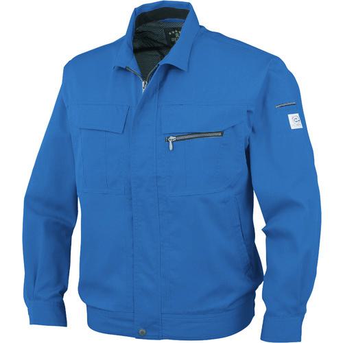 ■コーコス 長袖ブルゾンA-4451 6 Cブルー 4L〔品番:A445164L〕【1354418:0】[送料別途見積り][掲外取寄][店頭受取不可](4)