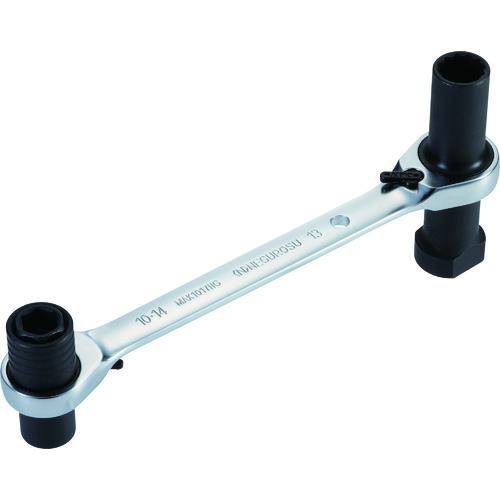 ■NEGUROSU ラチェットメガネレンチ〔品番:MAK1017HG〕【1355343:0】[送料別途見積り][掲外取寄][店頭受..