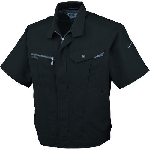 ■コーコス 半袖ブルゾンAS-720 23GチャコールS〔品番:AS72023S〕【1355785:0】[送料別途見積り][掲外取寄][店頭受取不可]