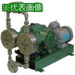 ■KUK 無脈動定量注入ポンプ PVC製 200(V) 200(W) 屋外型〔品番:FF34000S〕【1356625:0】[送料別途見積..