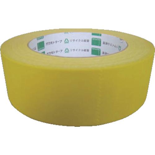 ■okamoto クラフトテープ NO224WC 環境思いカラー黄 38ミリ《60巻入》〔品番:224WC3850Y〕【1357970×60:0】[送料別途見積り][掲外取寄][店頭受取不可]