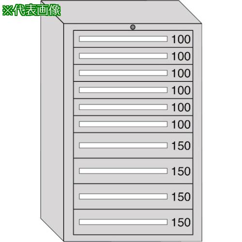 ■OS デラックス重量キャビネット 間口811×奥行557×高さ1281mm(ライトグレー)〔品番:DX1212G〕【1359499:0】[法人・事業所限定][外直送元][店頭受取不可]