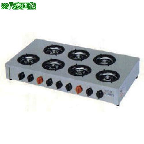 ■Maruzen ガスコンロ〔品番:M607C〕【1362479:0】[法人・事業所限定][直送元][店頭受取不可]